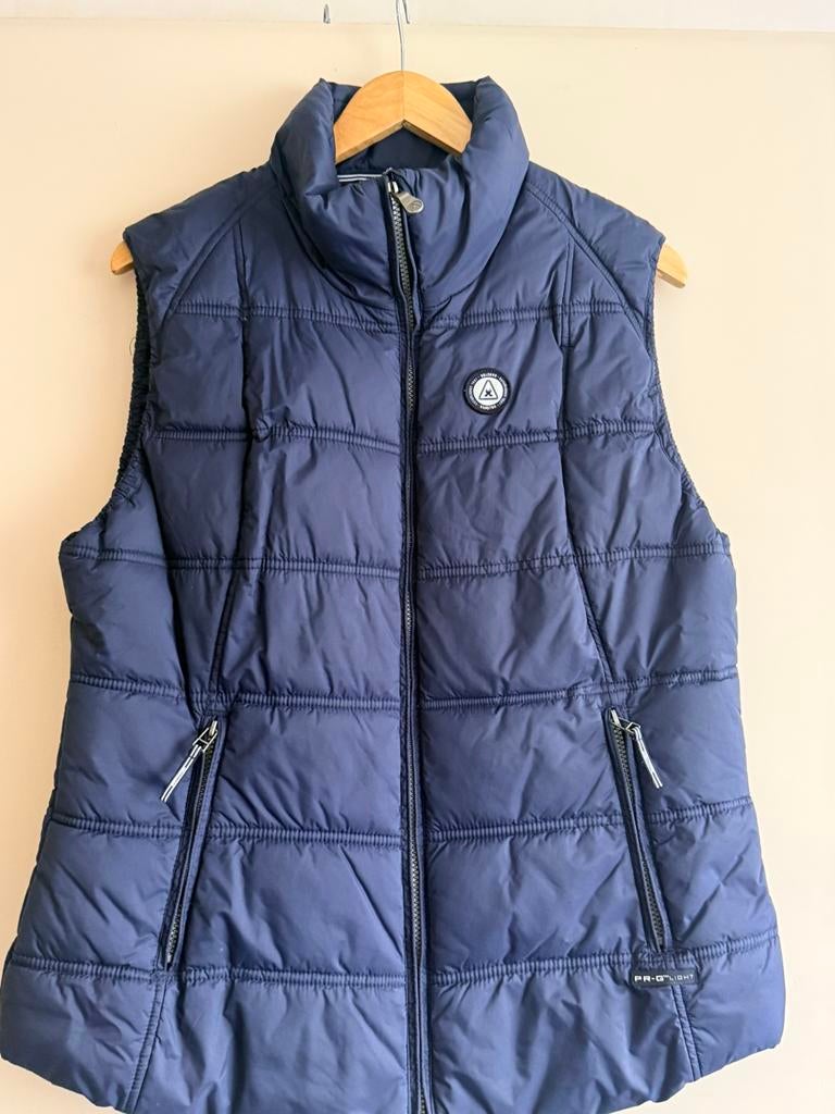 zgan marineblauwe bodywarmer XXL GAASTRA, Kleding | Dames, Bodywarmers, Verzenden, Zo goed als nieuw, Maat 46/48 (XL) of groter