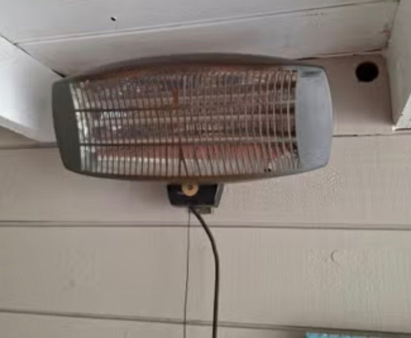 Heater € 10, Elektrisch, Draaibaar, Gebruikt, Ophalen of Verzenden