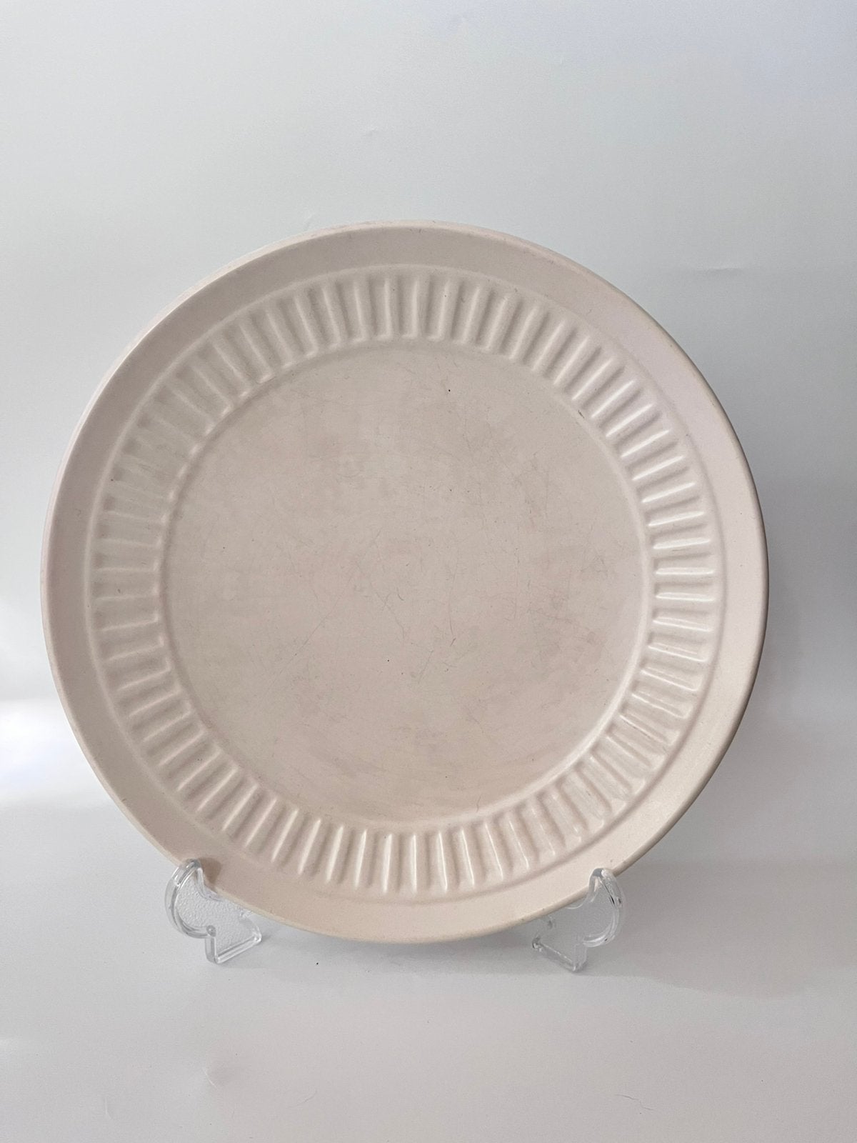Vintage Flora Keramiek Gouda schaal/taartbord, model 2032, Ophalen of Verzenden