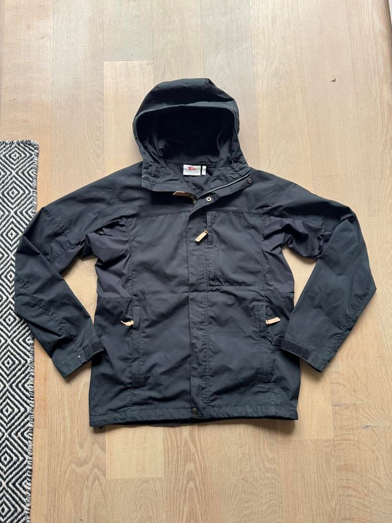 Prachtige Fjallraven kaipak jacket maat m zwart g1000, Ophalen of Verzenden, Zo goed als nieuw, Zwart