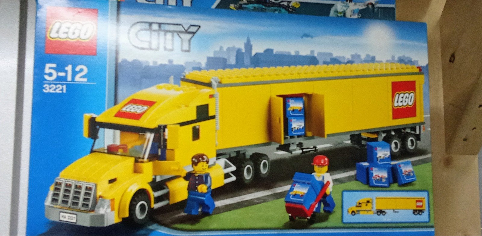 lego vrachtwagen, Ophalen of Verzenden, Zo goed als nieuw