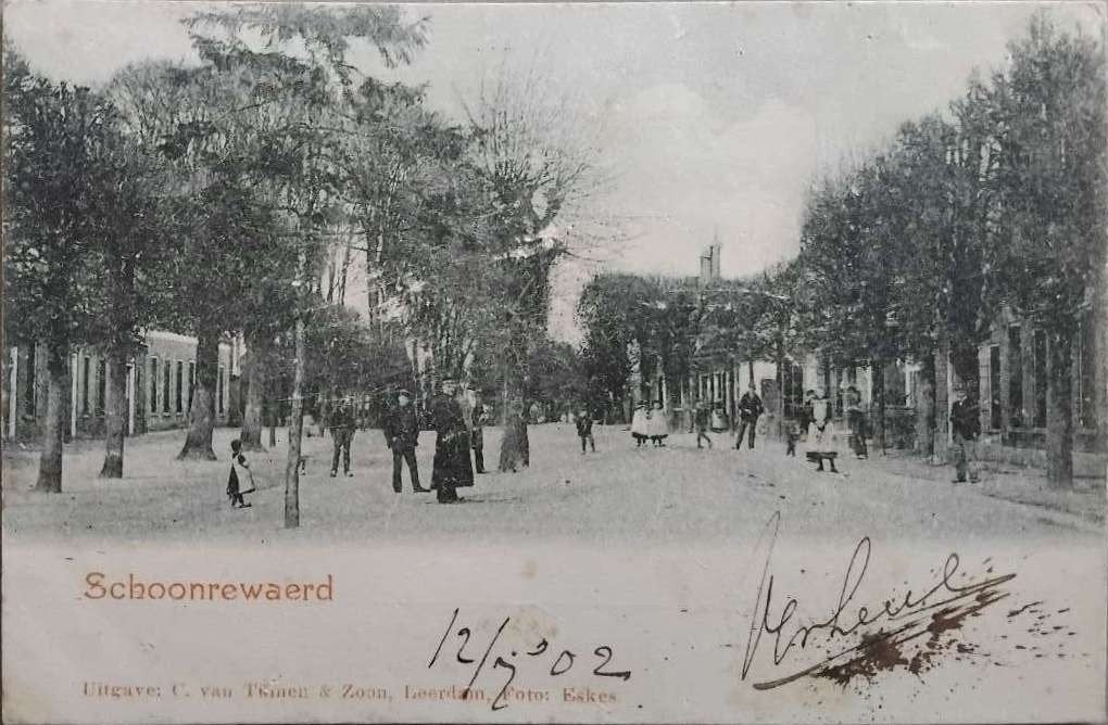 Schoonrewoerd (Utrecht) - 1902, Verzenden, Voor 1920, Gelopen, Utrecht