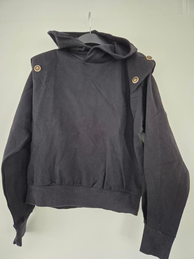 Fred van Leer x Shoeby hoodie - Maat L, Zwart, Maat 42/44 (L), Ophalen of Verzenden, Zo goed als nieuw