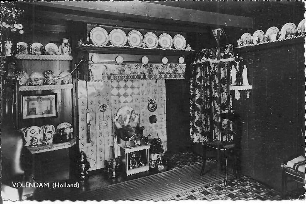 Volendam, Ophalen of Verzenden, 1940 tot 1960, Gelopen, Noord-Holland