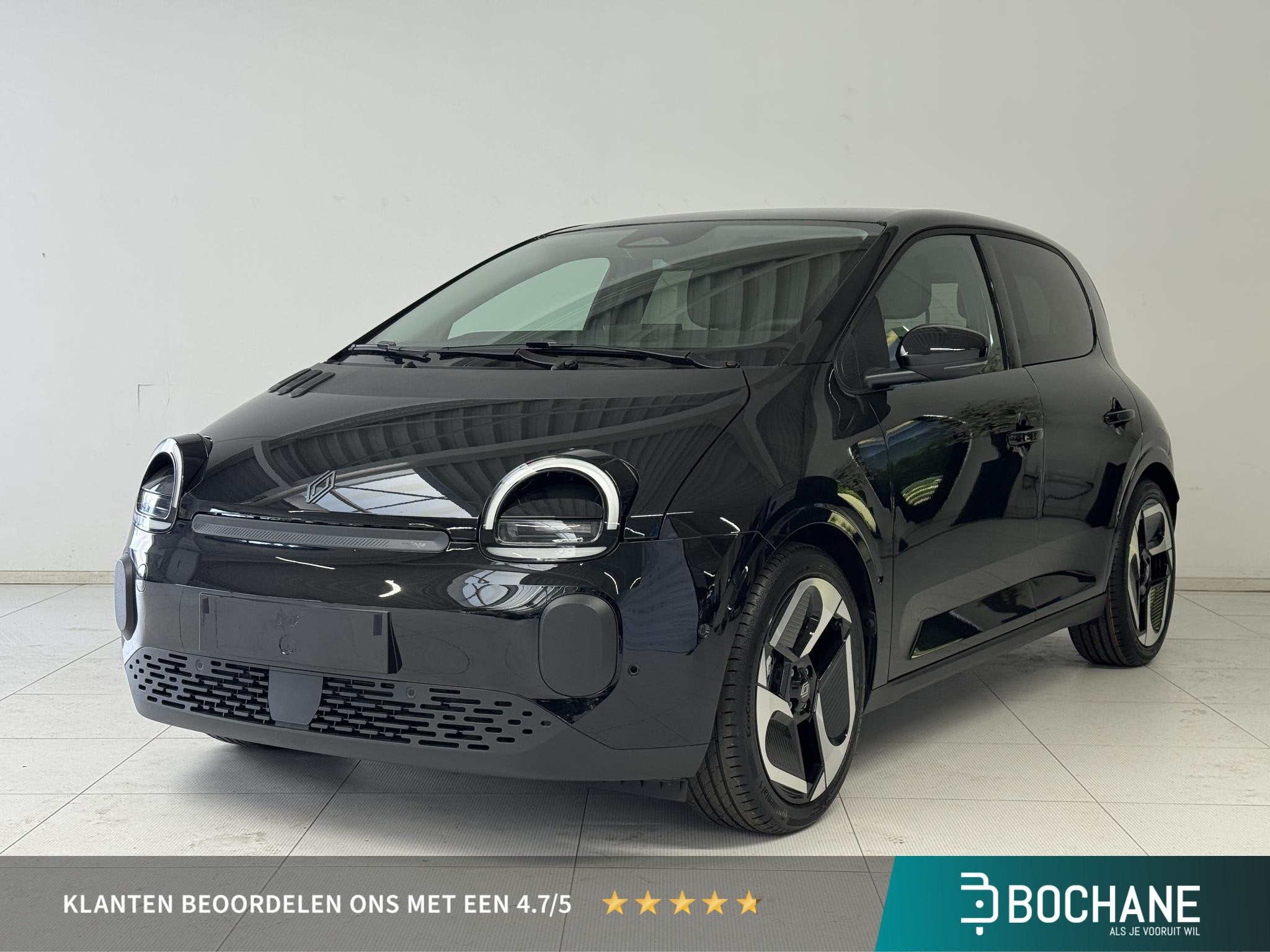Renault Twingo urban range techno 27.5 kWh VOORRAAD VOORDEEL, Auto's, Huisgarantie, Met garantie (alle), Zwart, Nieuw