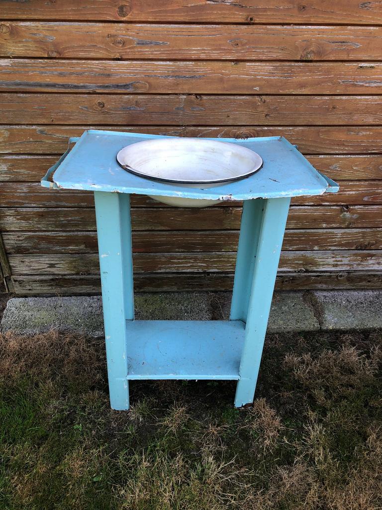 Antieke blikken en emaille was Tafel, Antiek en Kunst, Ophalen