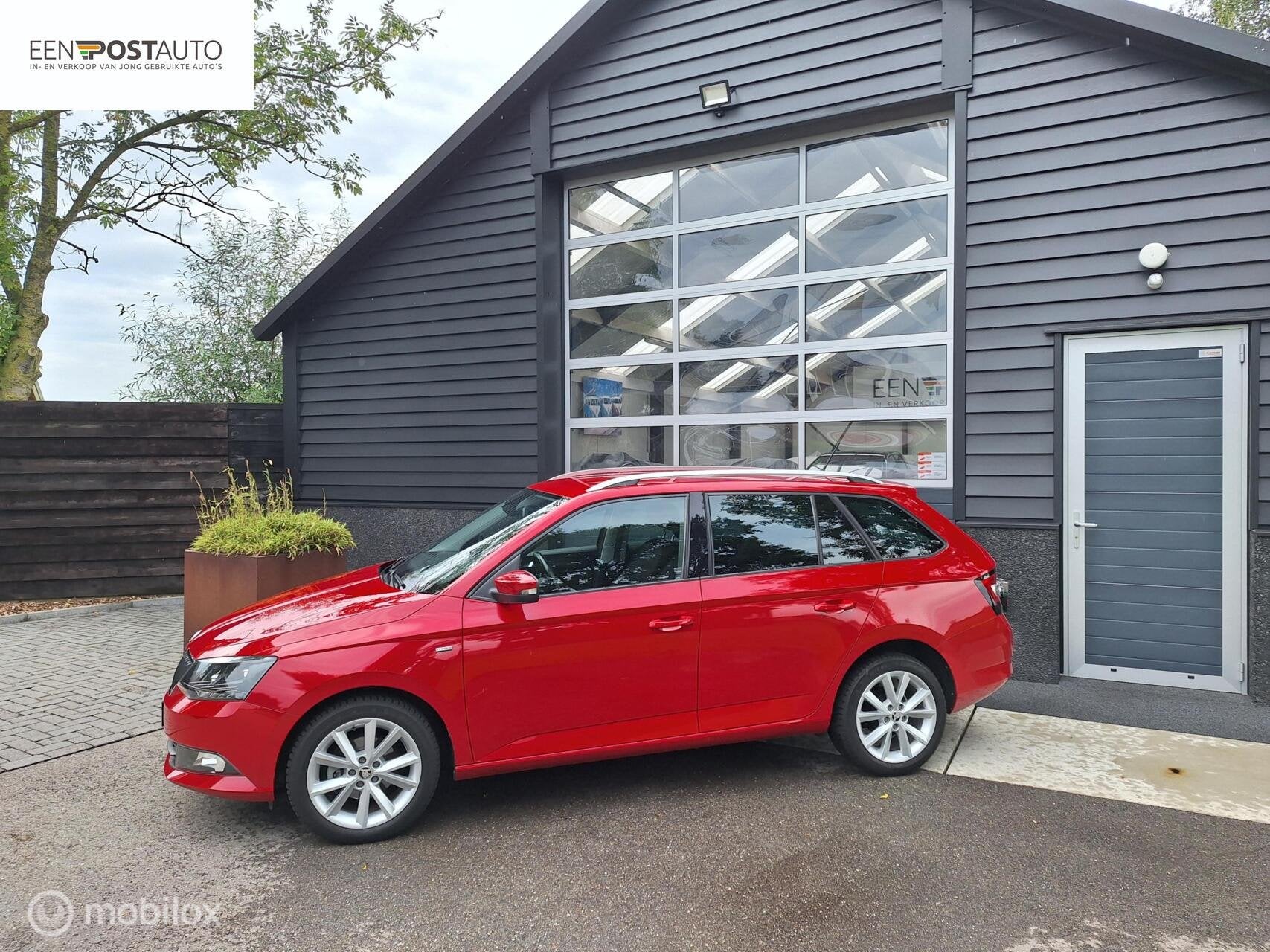Skoda Fabia Combi 1.0 TSI Clever Full-Map Navigatie, Cruise-, Auto's, Voorwielaandrijving, Stof, 95 pk, Met garantie (alle)