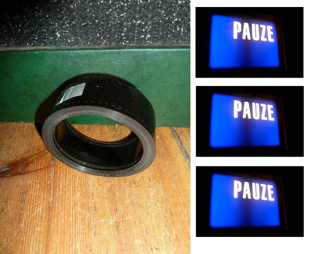 35mm film strook - Pauze, Audio, Tv en Foto, Filmrollen, Ophalen of Verzenden, 35mm film