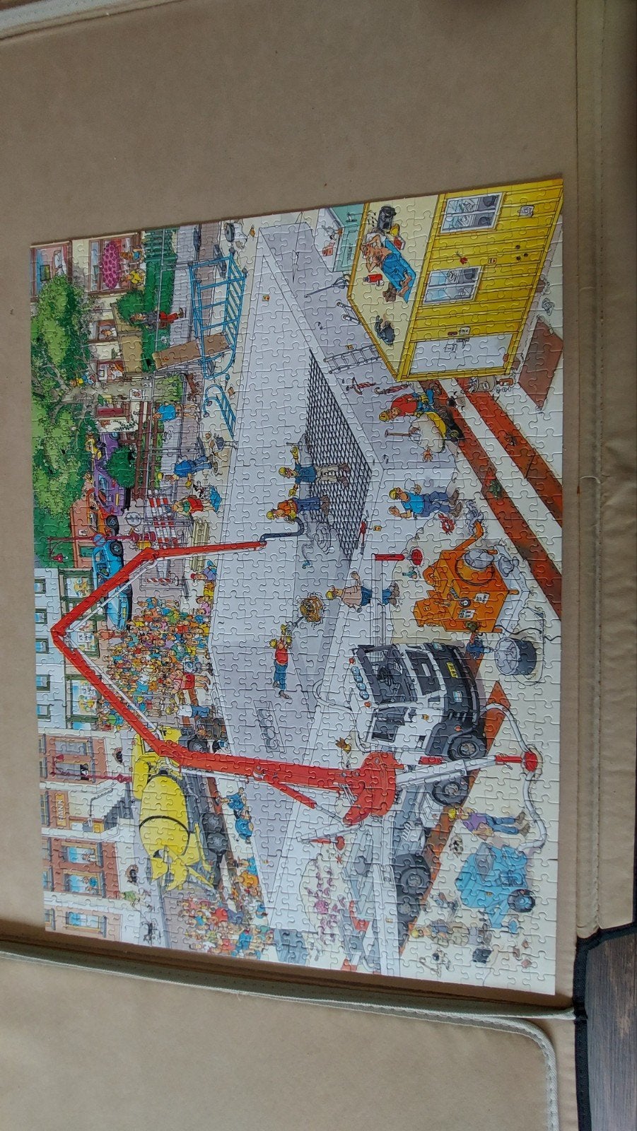 Jan van Haasteren, 1000stukjes, Hobby en Vrije tijd, Denksport en Puzzels, Ophalen of Verzenden, 500 t/m 1500 stukjes, Zo goed als nieuw