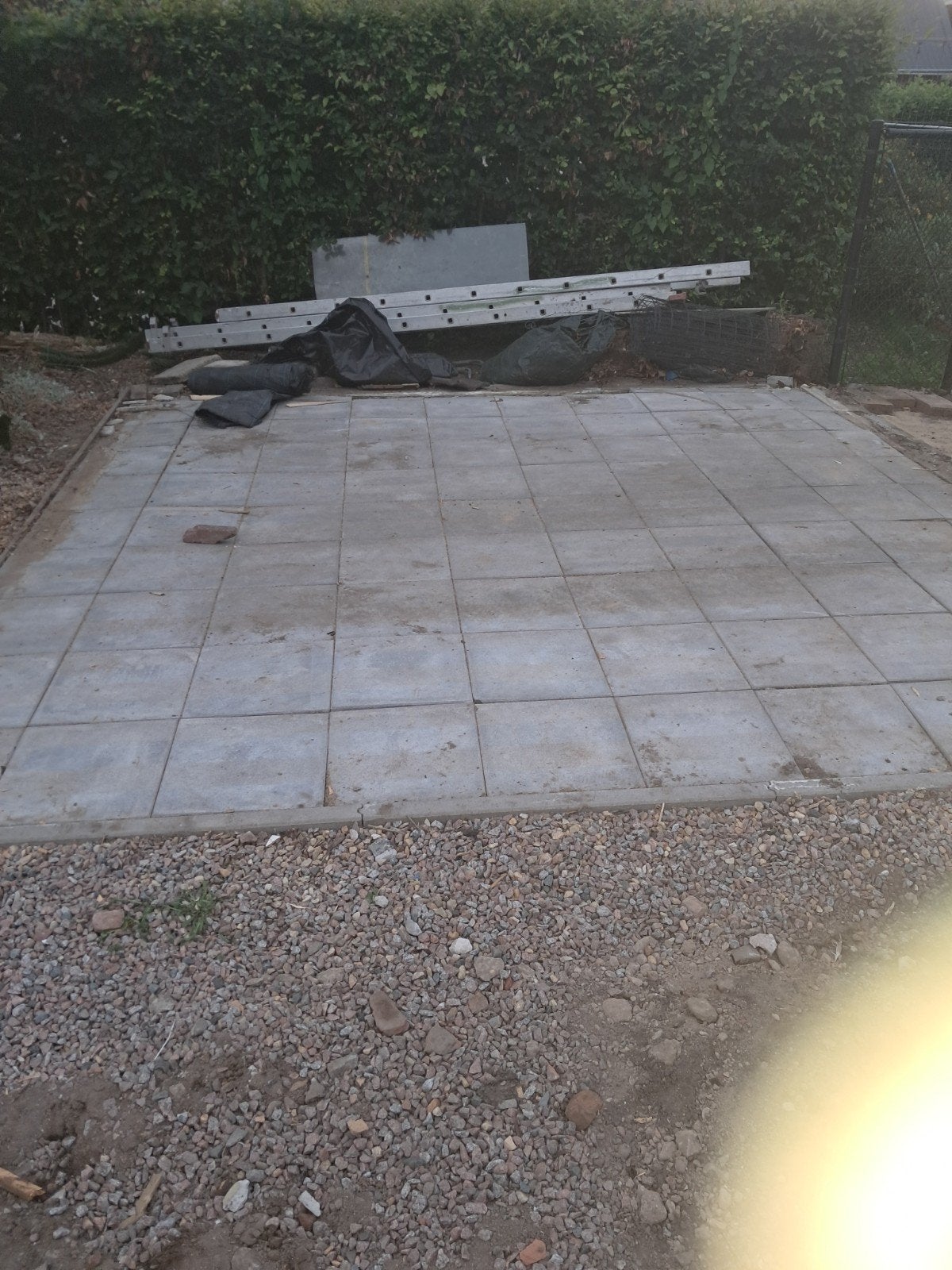 Terras tegels, Tuin en Terras, Tegels en Klinkers, Gebruikt, Ophalen of Verzenden, 10 m² of meer, Beton