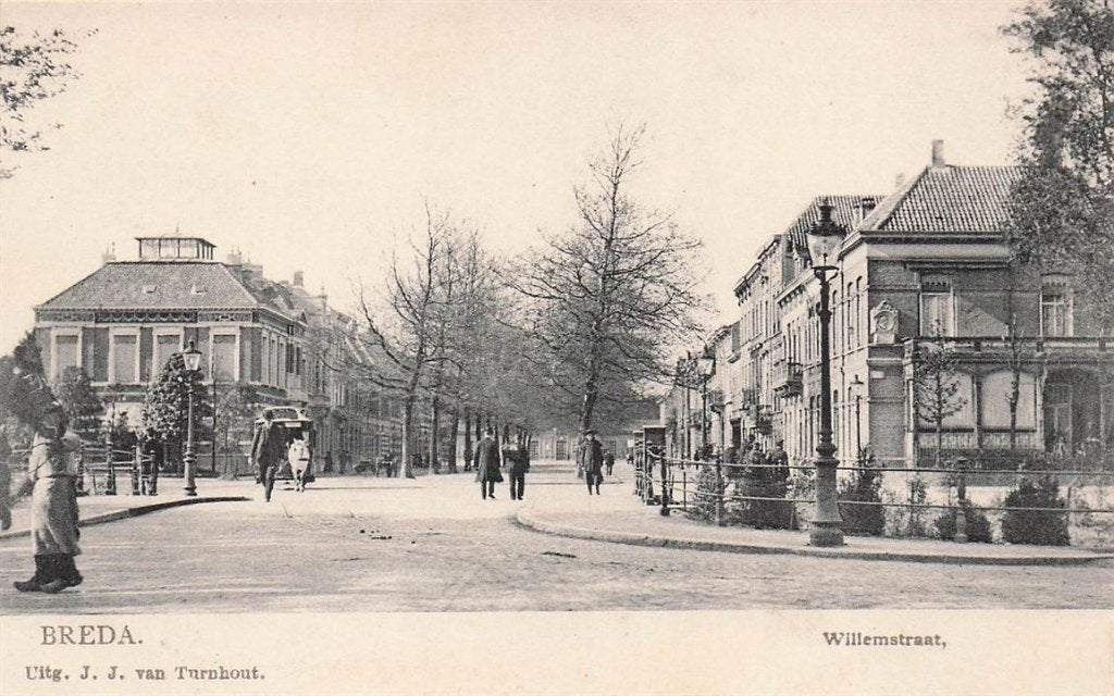 702-363-029 Breda Willemstraat, Verzenden, Voor 1920, Noord-Brabant