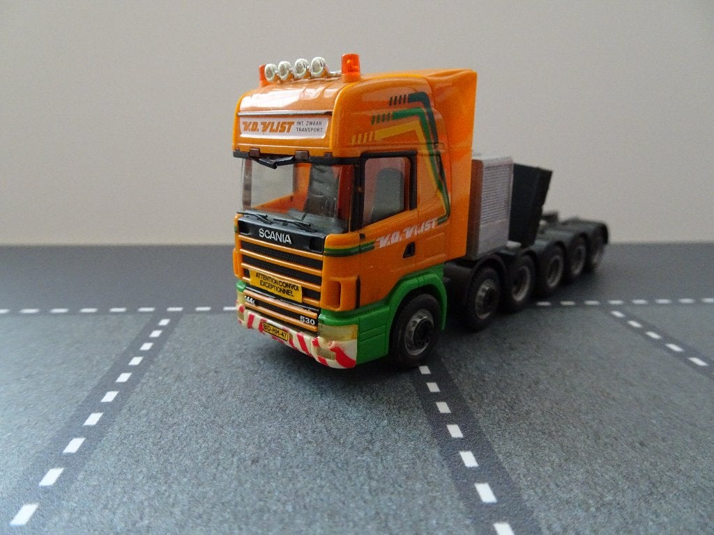 996 herpa scania 4 serie v.d. vlist zelfbouw code 3 1:87, Ophalen of Verzenden, Gebruikt, Bus of Vrachtwagen, Herpa