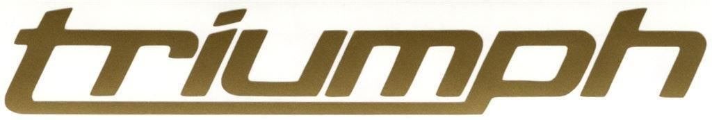 Triumph sticker #21, Motoren, Accessoires | Stickers, Verzenden