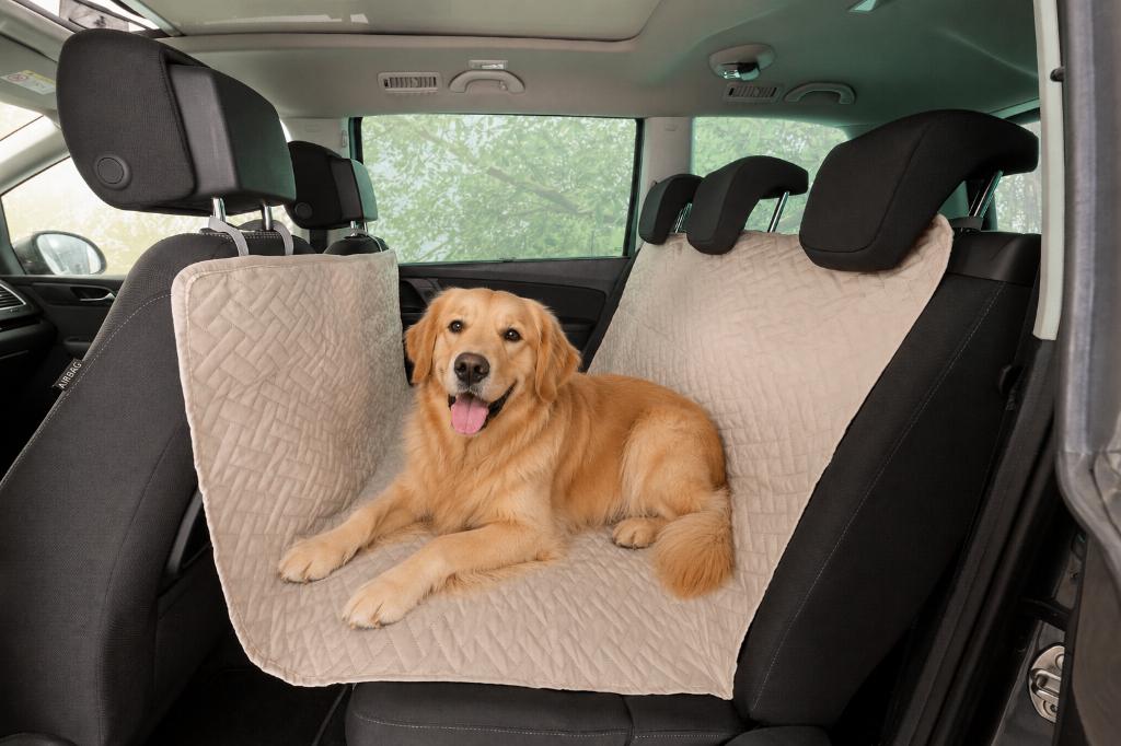 Belmarti honden autodeken waterproof beige 150x130cm, Verzenden, Nieuw