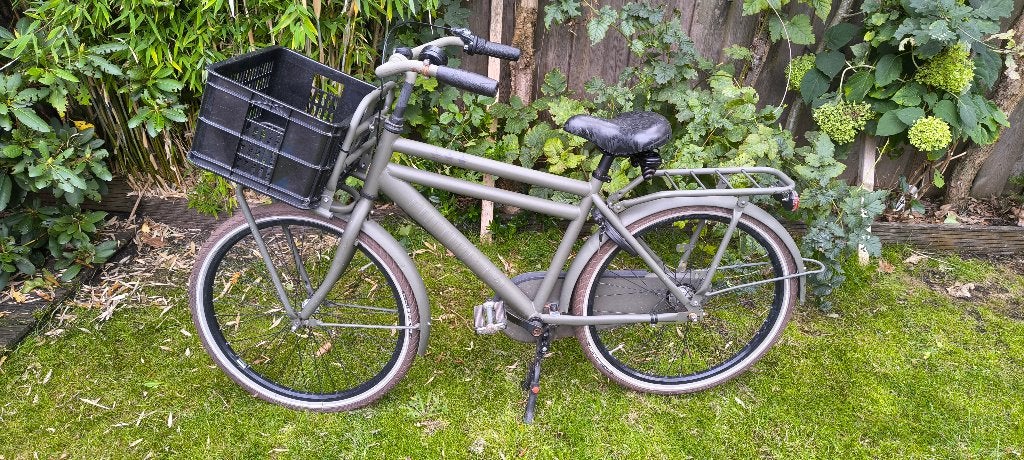 Cortina U4 Jongensfiets 24 inch, Ophalen, Terugtraprem, Versnellingen, Cortina