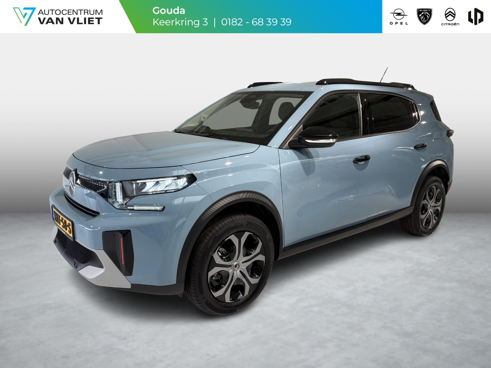 Citroen C3 Aircross 1.2 Hybrid 145pk Plus | Apple Carplay/An, Auto's, Citroën, Stof, Euro 6, 1199 cc, Blauw