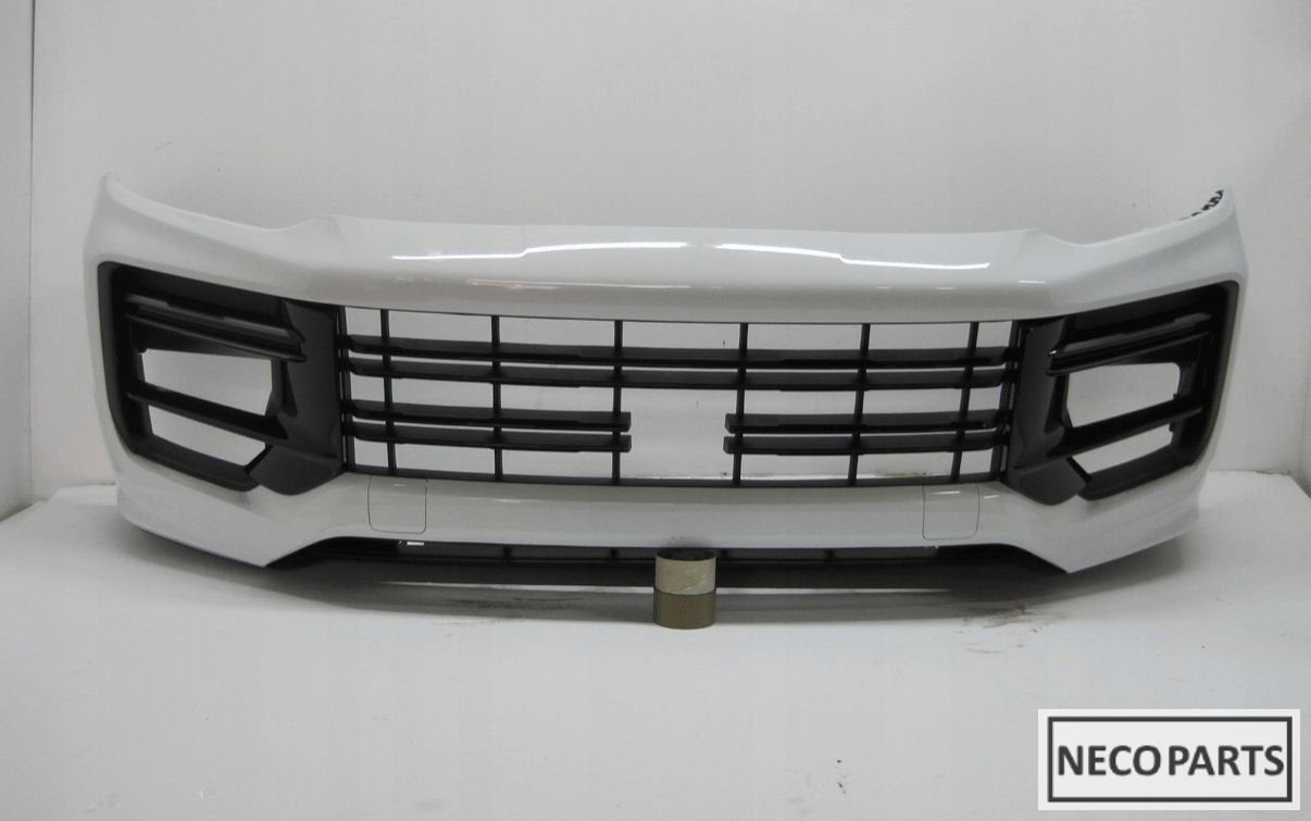 PORSCHE CAYENNE 9Y0 FACELIFT TURBO VOORBUMPER ALLES LEVERBAA, Gebruikt, -, Porsche, Ophalen of Verzenden