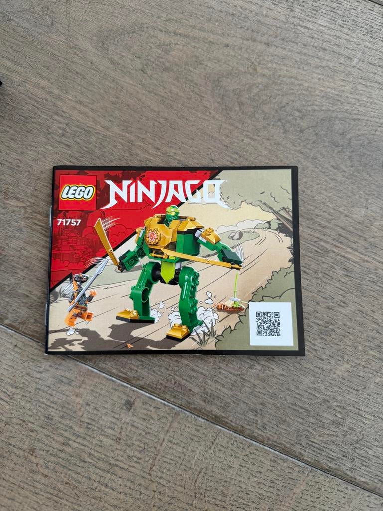 Lego Ninjago Jay's Gouden Draak Mech 71702, Lego, Ophalen of Verzenden, Zo goed als nieuw, Compleet