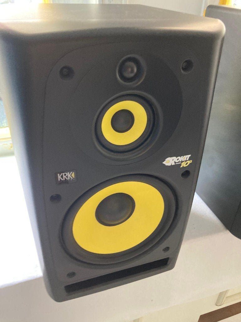 KRK Rokit RP10, Audio, Tv en Foto, Luidsprekers, Ophalen, Inclusief kabels, 120 tot 150 watt, Speakerset