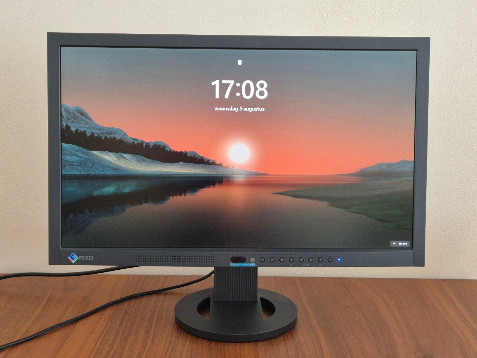 EIZO FlexScan EV2333W 23 inch Full HD Monitor, Computers en Software, Ophalen, Ingebouwde speakers, DVI, Gebruikt