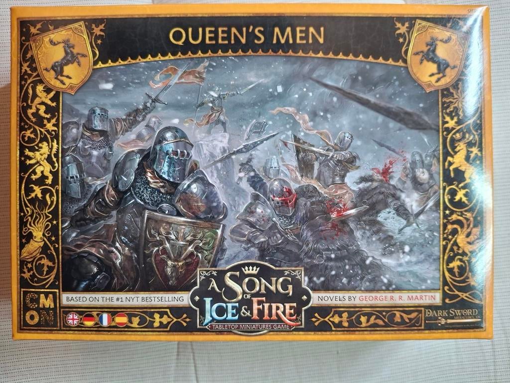 A Song of Ice & Fire: Baratheon Queens Men (Nieuw in doos), Ophalen of Verzenden, Zo goed als nieuw, Overige soorten, Figuurtje(s)