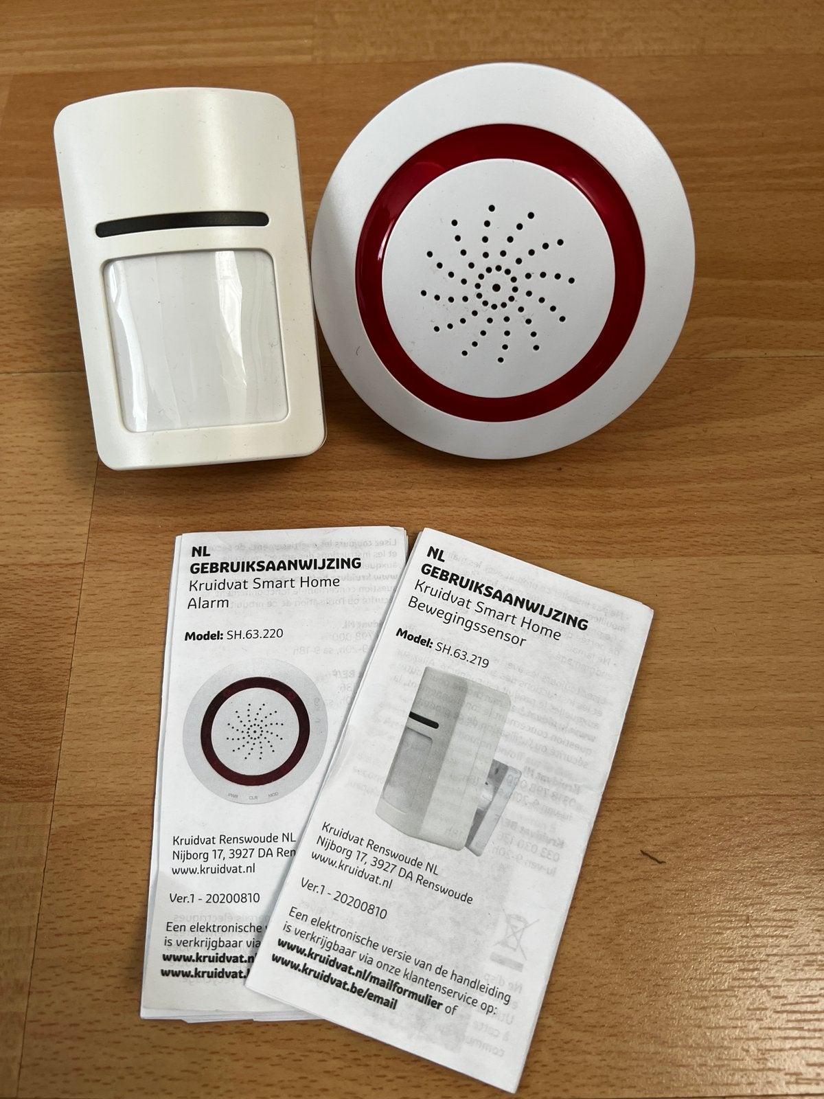 Kruidvat Smart Home Alarm + sensor, Beweging, Detector, Sensor of Melder, Ophalen of Verzenden, Zo goed als nieuw