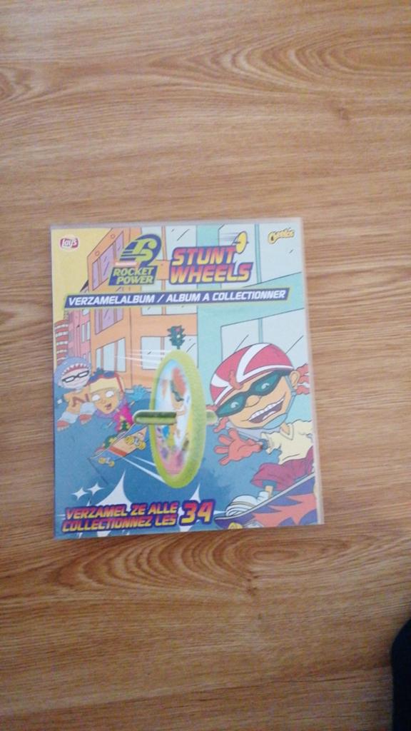 Stunt Wheels Rocket Power Verzamelalbum met Flippo's, Verzamelen, Ophalen of Verzenden, Gebruikt