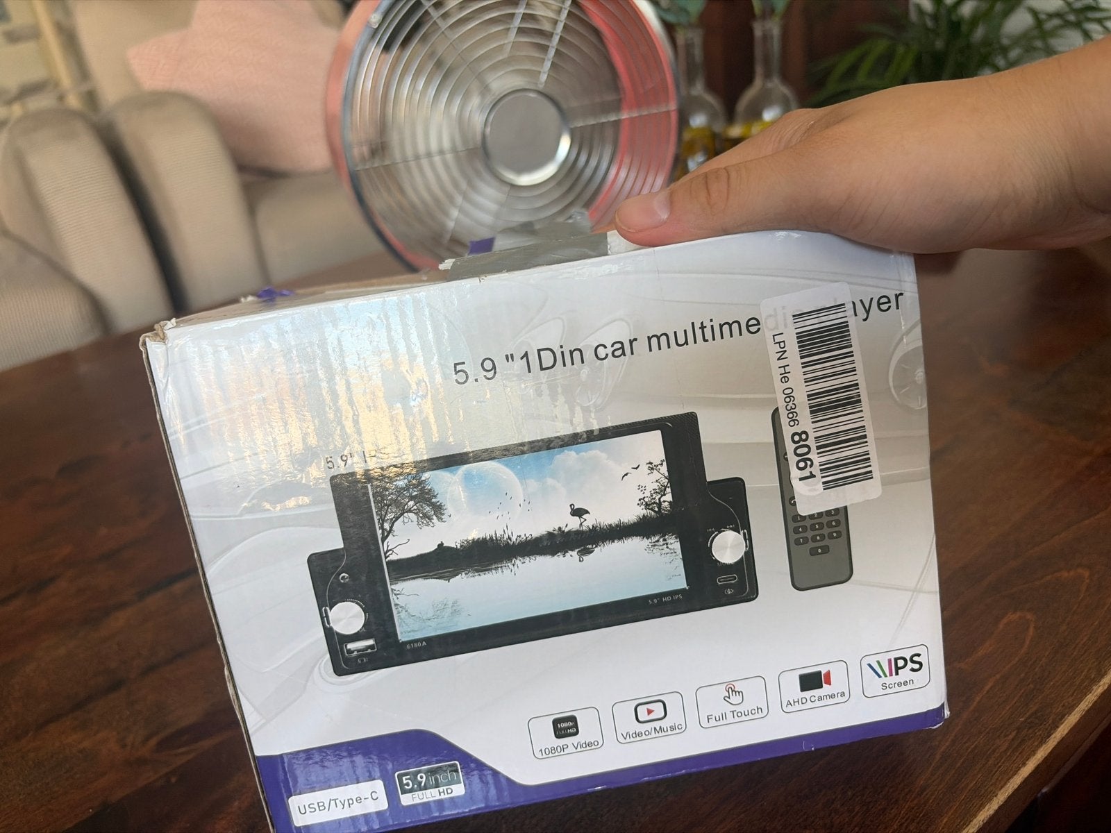 Nieuwe 6.9" 1DIN Auto Multimedia Speler met IPS Scherm, Ophalen of Verzenden, Nieuw