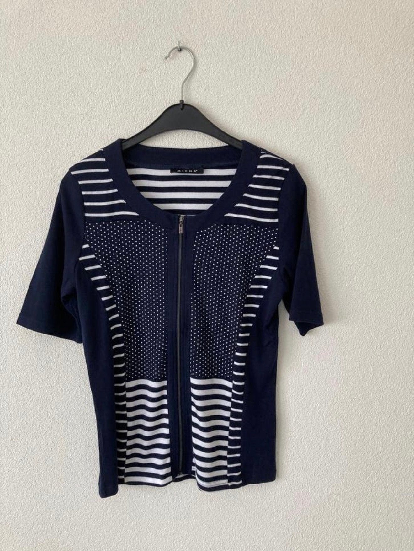Lekker shirt ‘Micha’ 36/38, Maat 38/40 (M), Blauw, Ophalen of Verzenden, Zo goed als nieuw