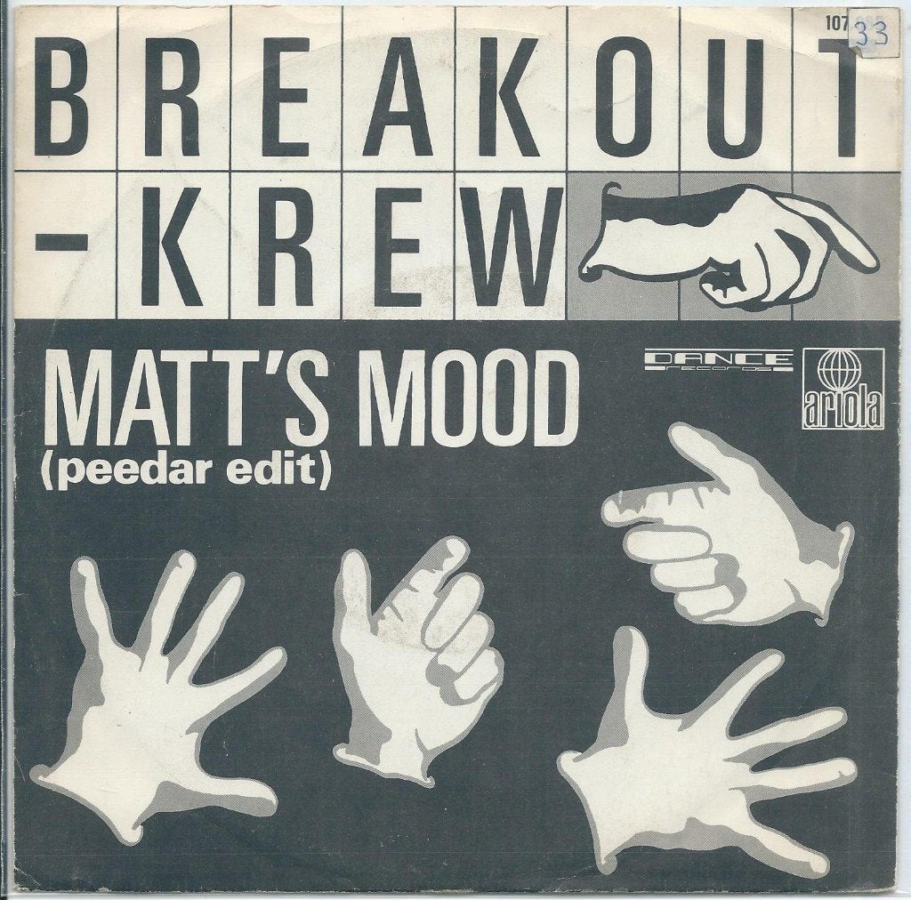 Vinyl Single Breakout-Krew, Ophalen of Verzenden, Gebruikt, Pop