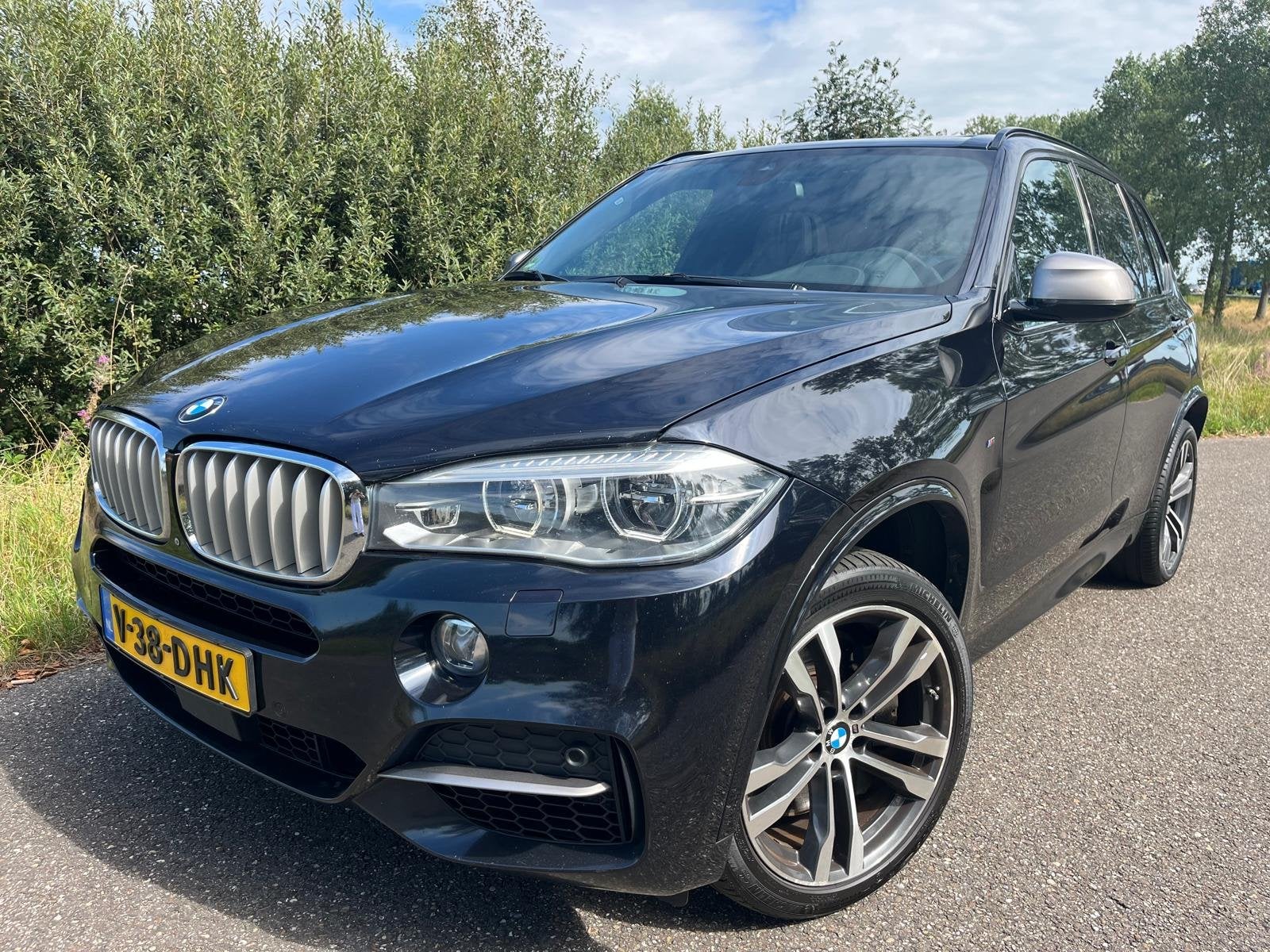 BMW X5 M50D 3,0 D AUT | 2-ZITS | GR. KENTEKEN | BTW, Automaat, Lederen bekleding, Gebruikt, 2993 cc