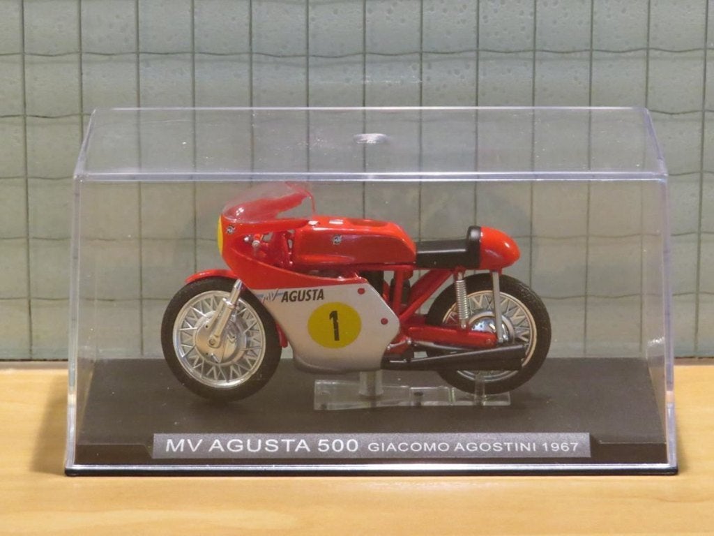 Giacomo Agostini Mv Agusta 1967 1:24, Serviceclientele@altaya.be, Nieuw, Ophalen of Verzenden, Motor