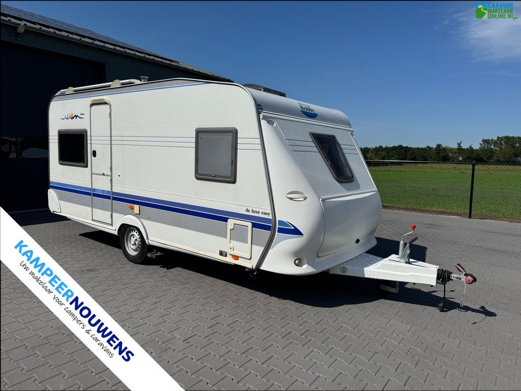 Hobby De Luxe Easy 460 UFe, Caravans en Kamperen, Ringverwarming, Rondzit, Hobby, Bedrijf