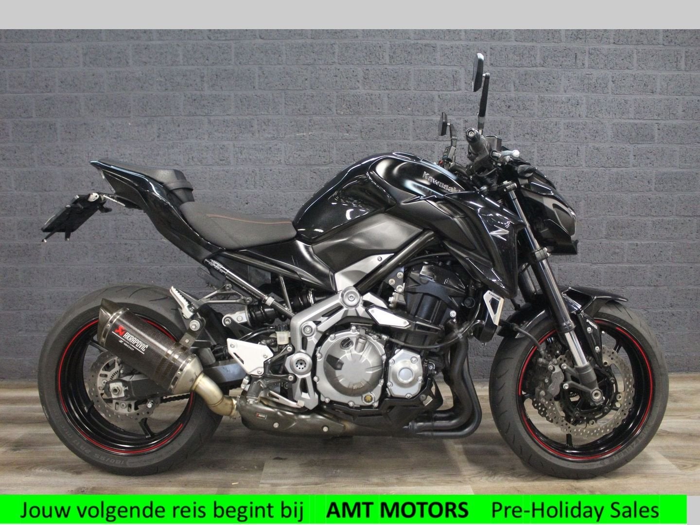 KAWASAKI Z900 ABS (bj 2018) 26,182 km AKRAPOVIC, 4 cilinders, Motorrijbewijs A, 948 cc, Bedrijf