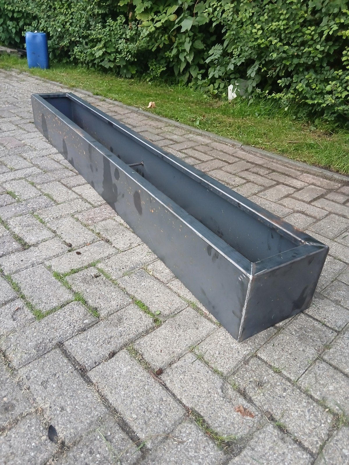 Cortenstaal plantenbak borderrand 200x25x20, Ophalen, Minder dan 30 cm, 100 cm of meer, Nieuw