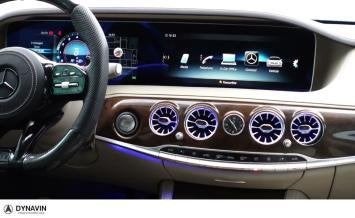 Apple carplay Navigatie Mercedes W222 S-Klasse 12.3 inch usb