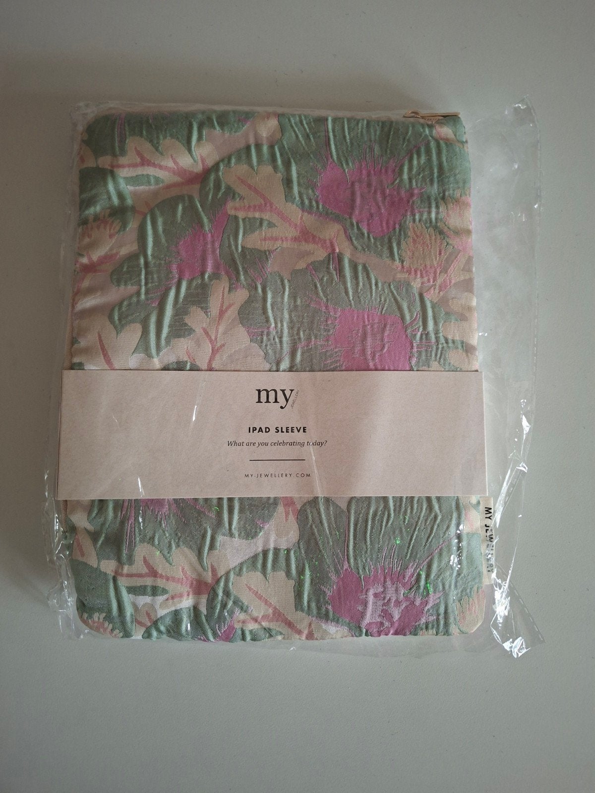 My Jewellery iPad Sleeve - Bloemenprint, Ophalen of Verzenden, Nieuw