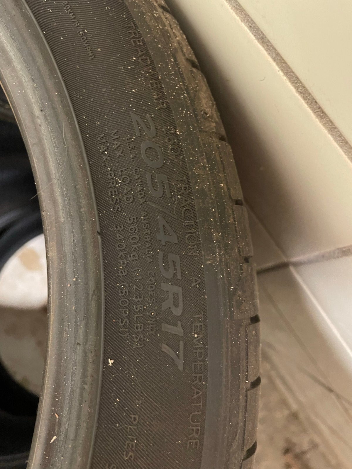 Mini Cooper zomerbanden met velgen 205/45R17, Ophalen, Gebruikt, Banden en Velgen, 17 inch