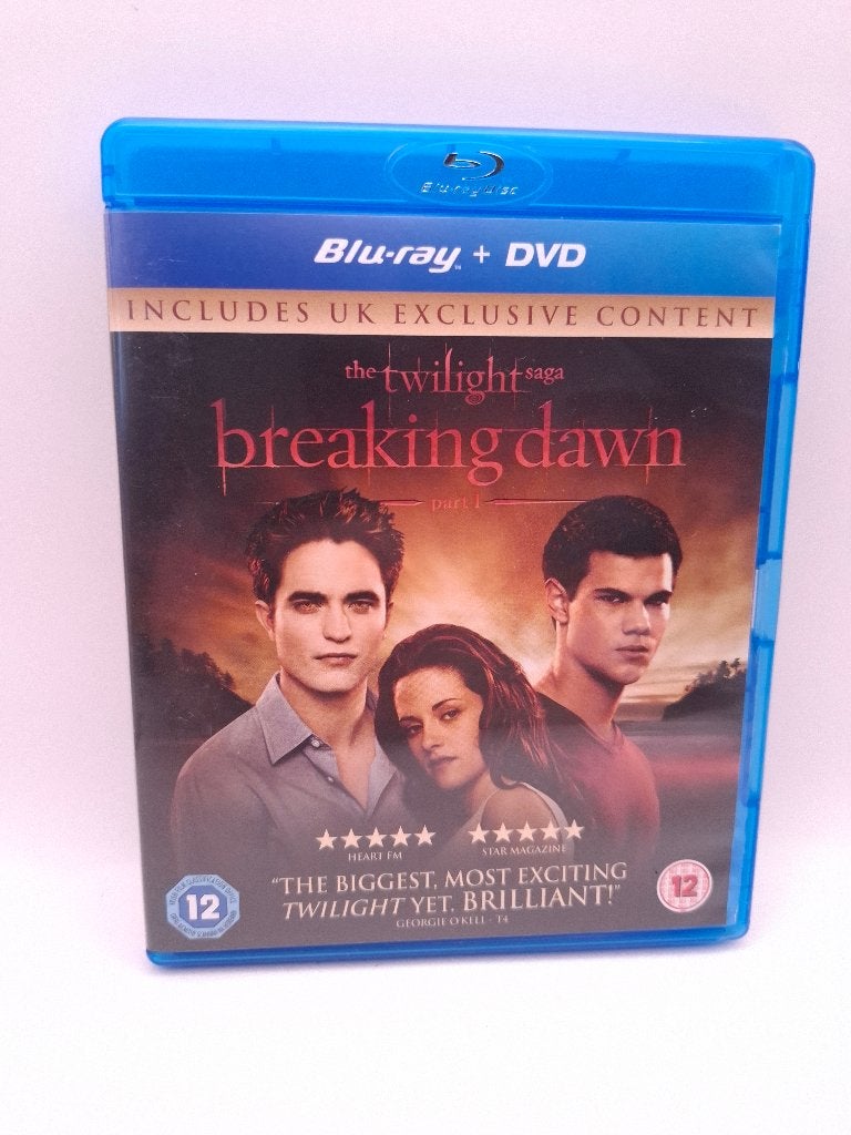 The Twilight saga Breaking dawn  part 1 blu-ray, Film, Science Fiction en Fantasy, Engels, Ophalen of Verzenden
