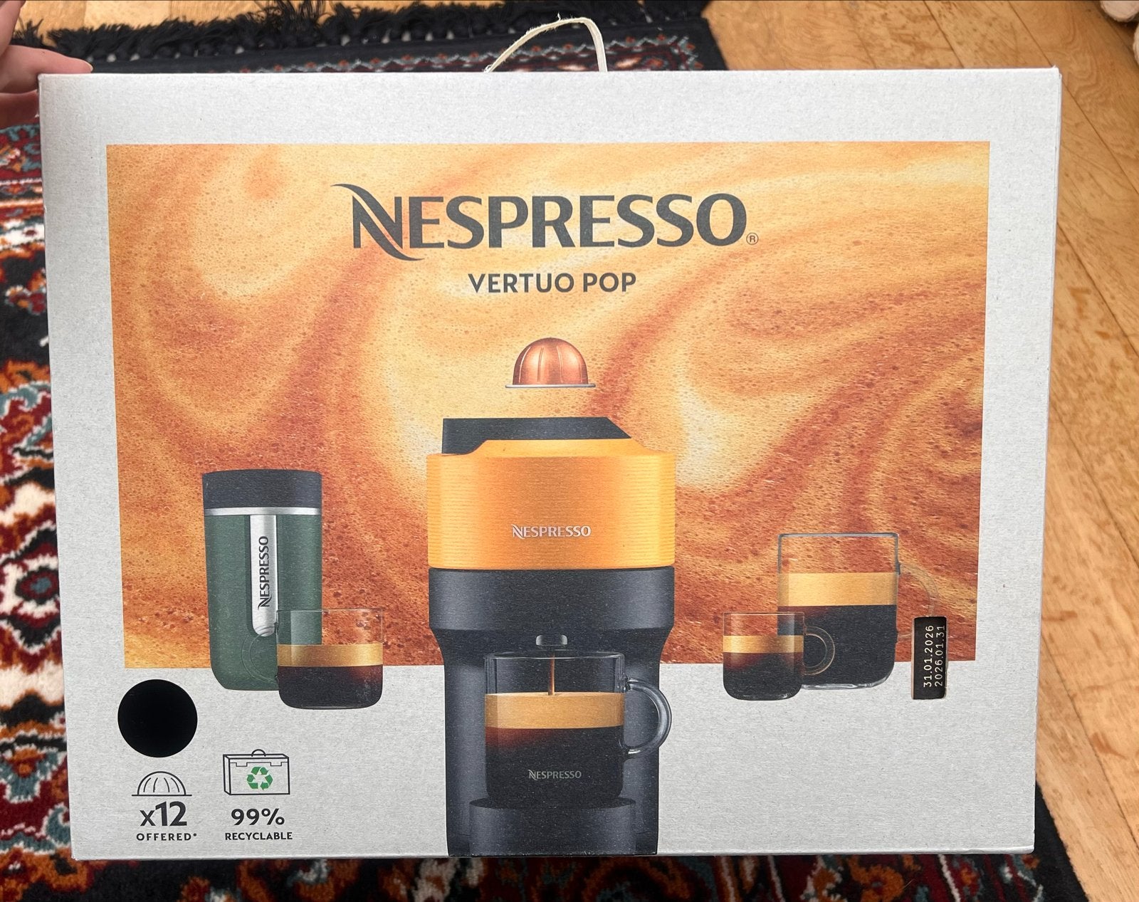 Nespresso Vertuo Pop - Nieuw in doos + koffiecups
