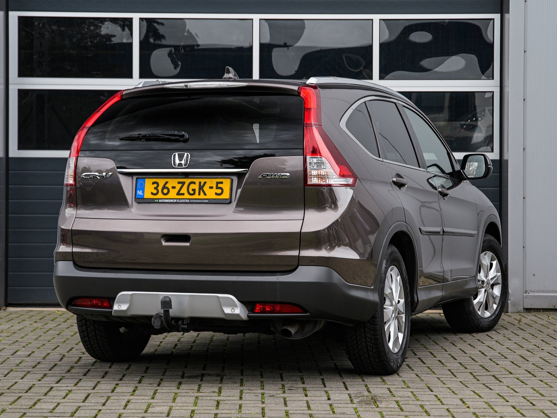 Honda CR-V 2.0 AWD Executive | Leder | Panoramadak | Camera, Auto's, Euro 5, Gebruikt, Beige, 4 cilinders