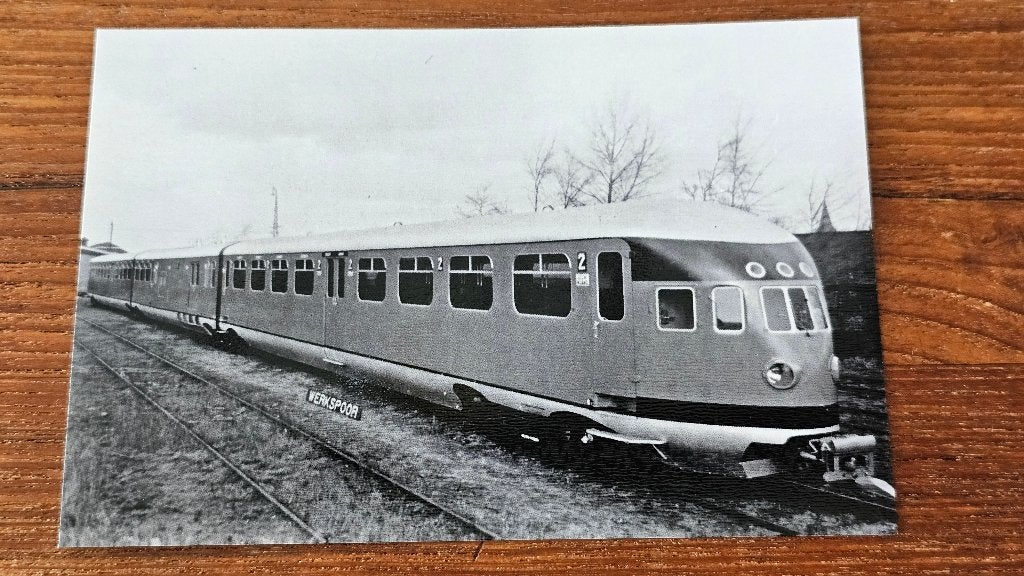 Foto TREIN NS Nederlandse Spoorwegen Diesel DE3 Diesel 3, Verzamelen, Spoorwegen en Tramwegen, Verzenden, Gebruikt, Trein, Overige typen