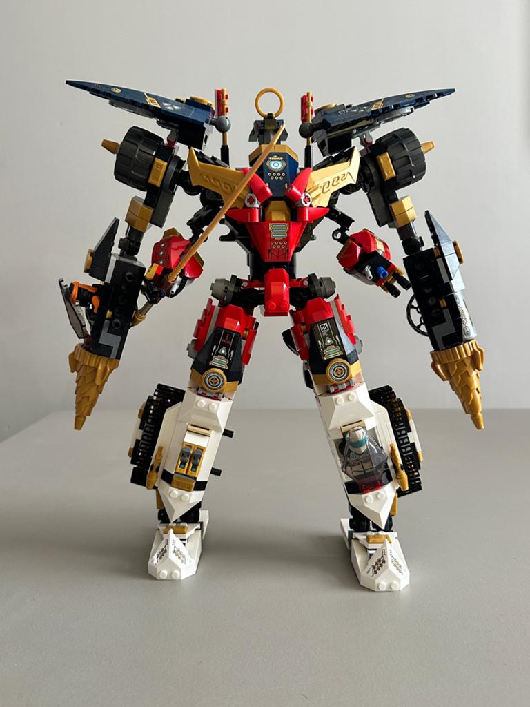 LEGO Ninjago set 71765 - Ninja Ultra Combo Mech, Ophalen of Verzenden, Zo goed als nieuw