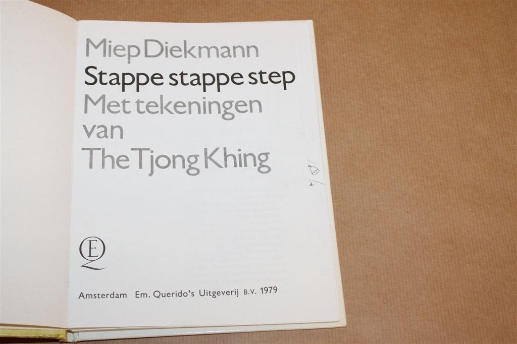 Stappe Stappe Step — Vintage Kleuterboek Diekmann 1979, Boeken, Ophalen of Verzenden, Gelezen, Fictie algemeen