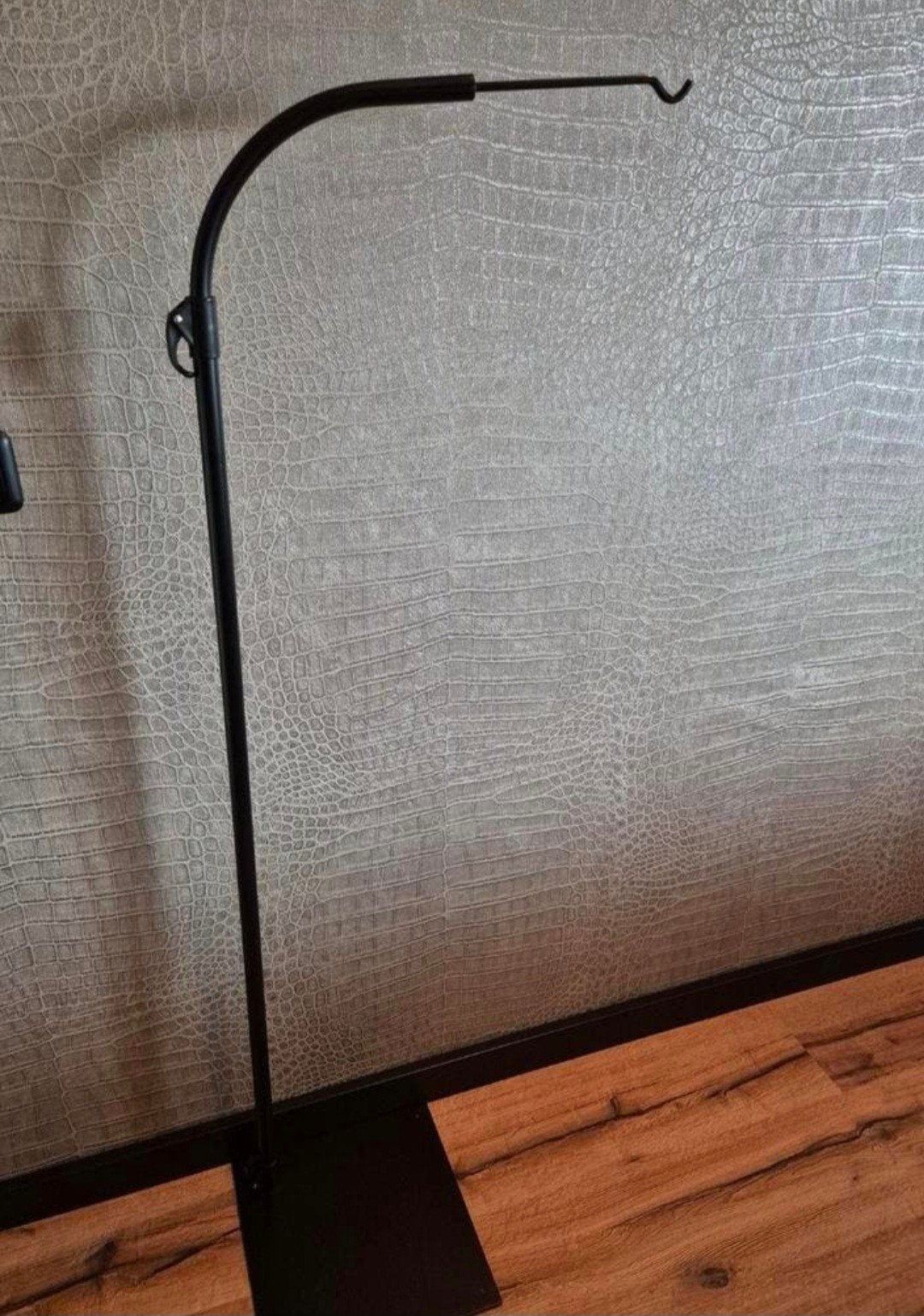 Piekstok zwart, Ophalen of Verzenden, Zo goed als nieuw, Minder dan 100 cm