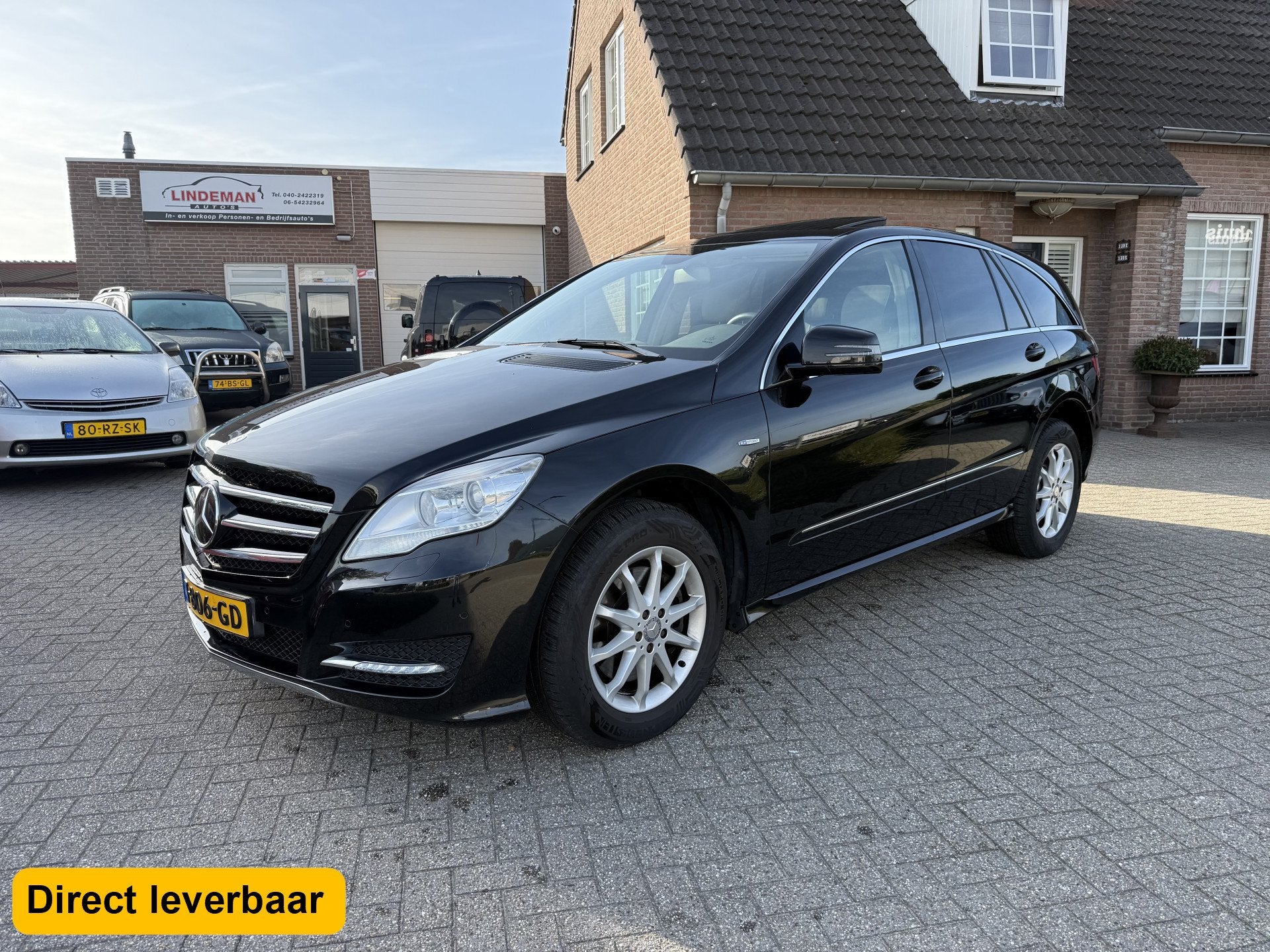 Mercedes-Benz R-Klasse 350 4-Matic Prestige Schuifdak Leder, Automaat, Euro 5, Beige, 138 €/maand