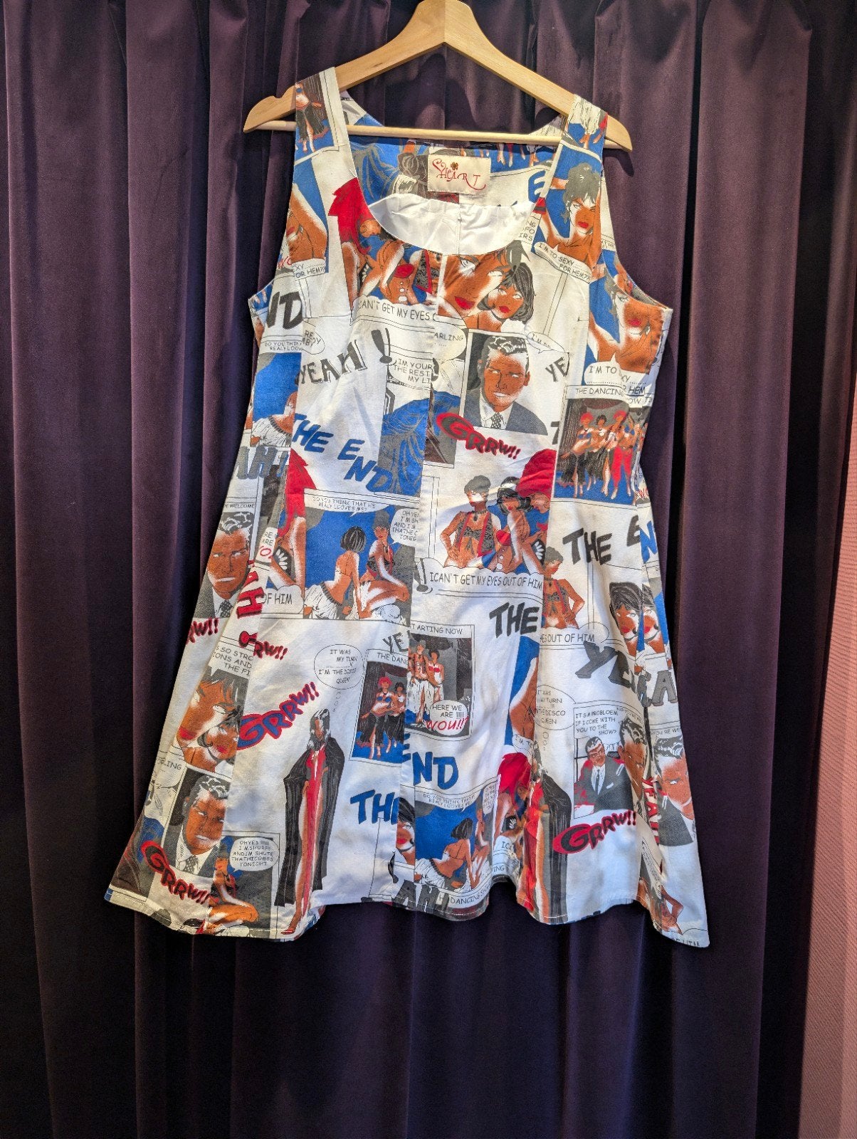 Heart gevoerde jurk met zwierige rok - Maat 14/XXL, Heart, Verzenden, Zo goed als nieuw