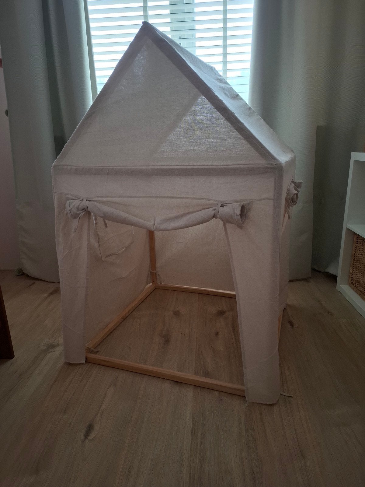 Beige Speeltent Linnenlook - Goede Staat, Ophalen, Gebruikt