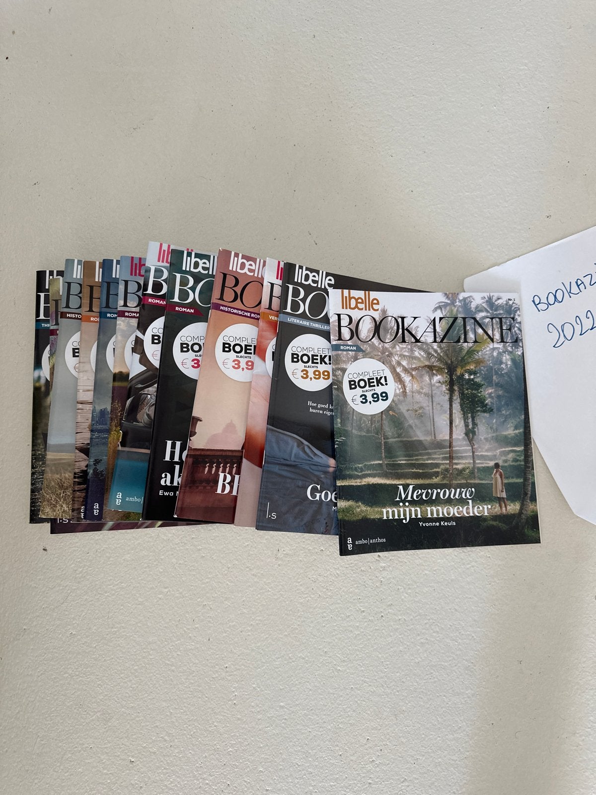 Libelle Bookazine Jaargang 2022 Compleet, Boeken, Ophalen of Verzenden, Gelezen, Overige typen