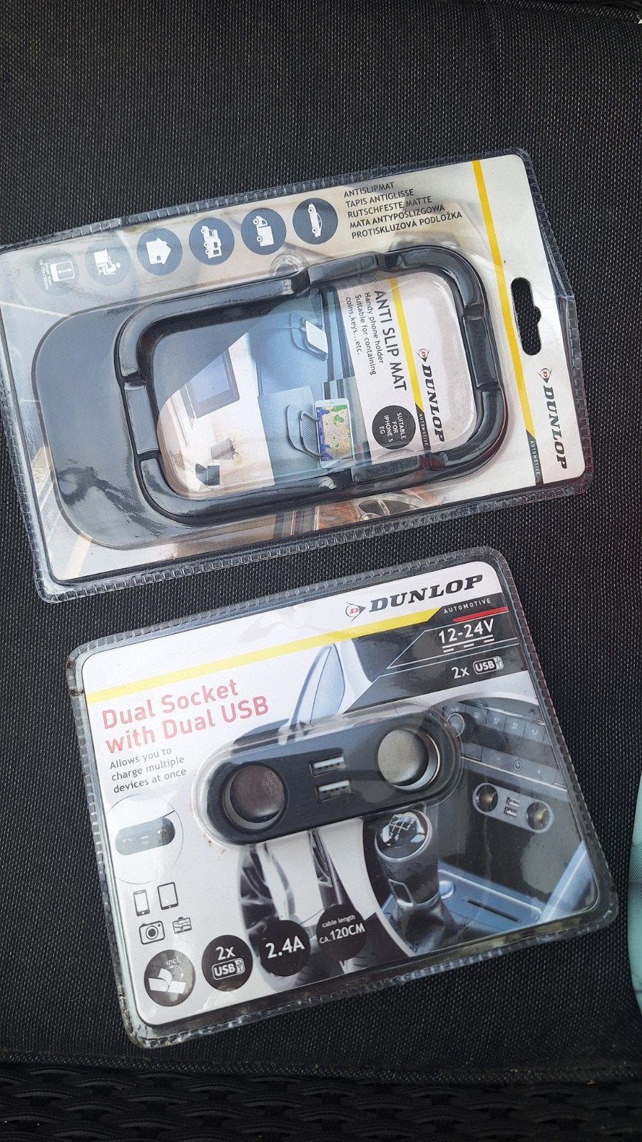 Dunlop Anti-slip mat & Dual USB autolader set, Ophalen, Nieuw